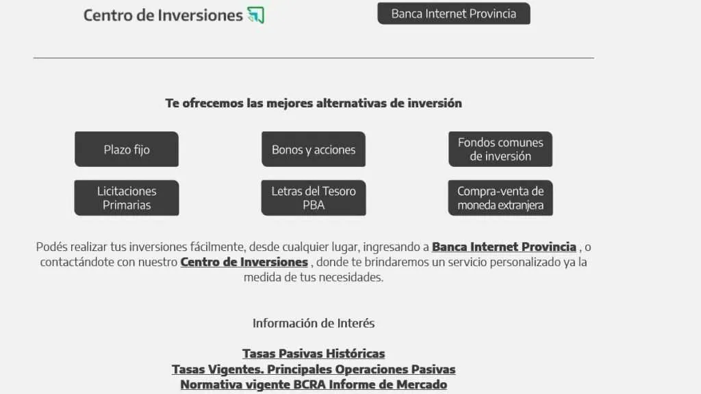 banco provincia plazo fijo