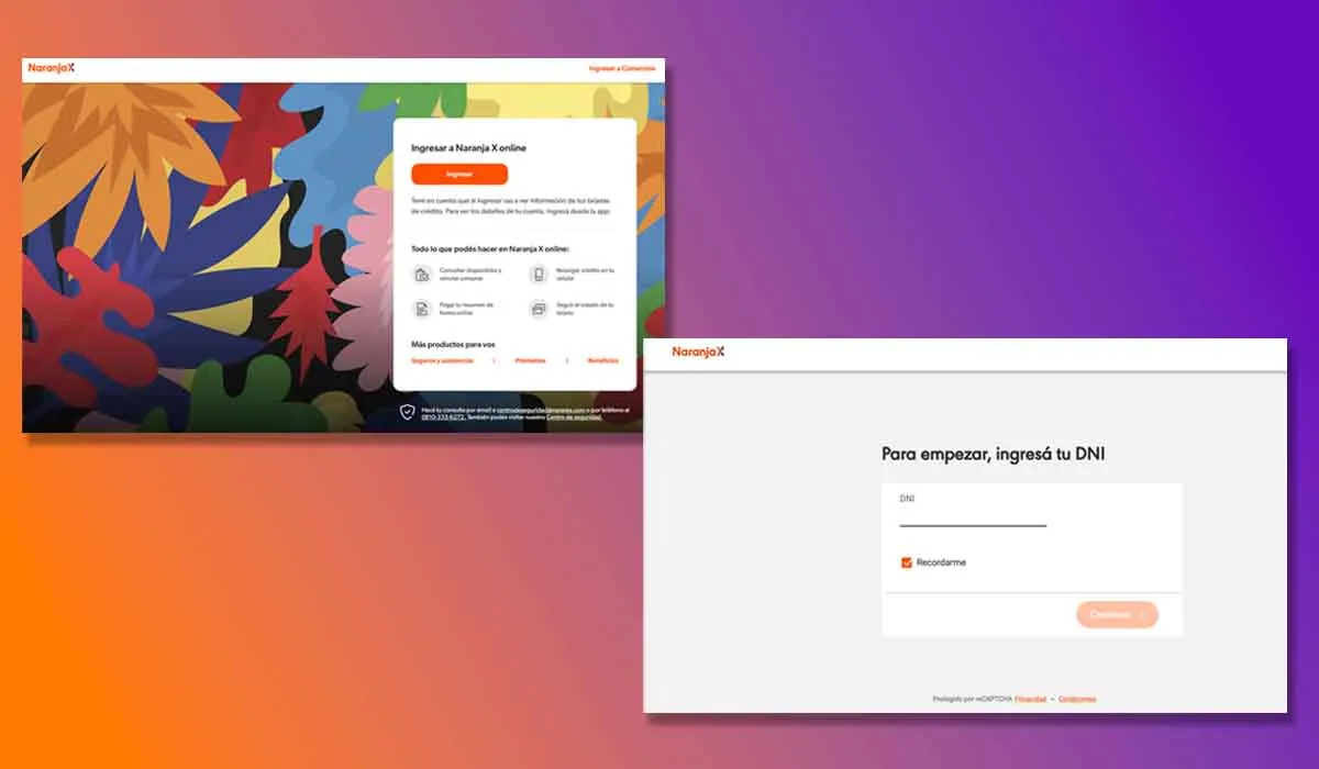 Naranja Online ingreso
